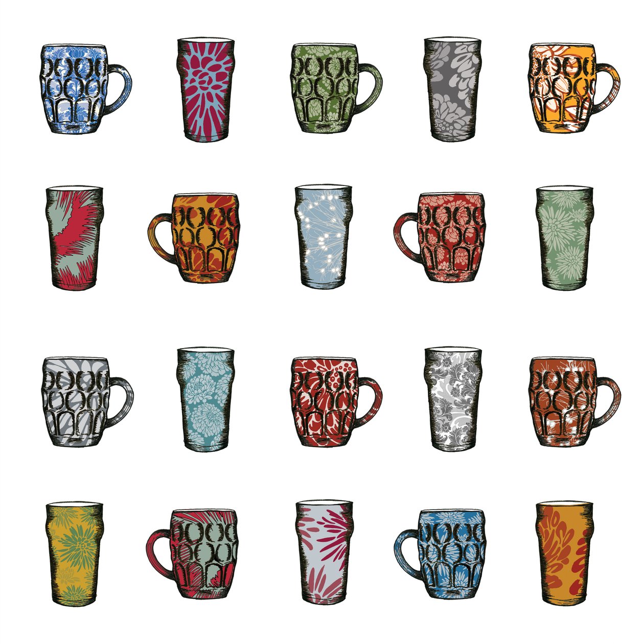 干杯，2012（数字） 作者 莎拉·霍夫