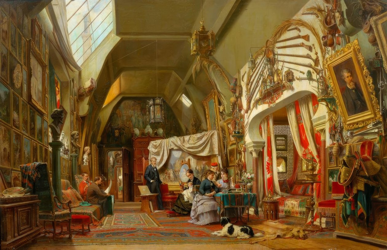 Atelier d’un artiste 作者 查尔斯·吉罗