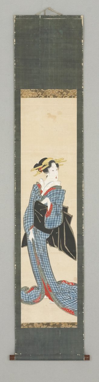 和服站姿 作者 日本学校