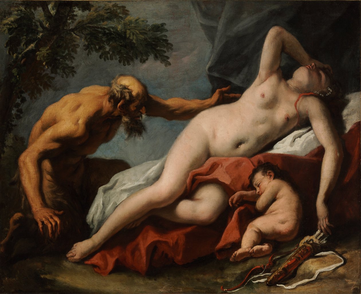 金星和萨特 作者 塞巴斯蒂亚诺·里奇（Sebastiano Ricci）