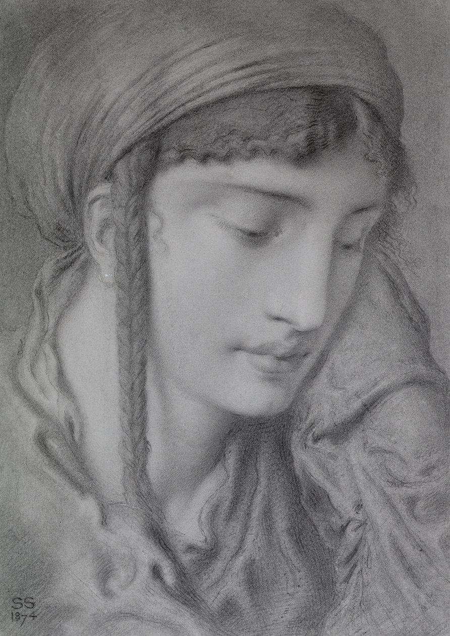 A Hebrew girl 作者 西蒙·所罗门