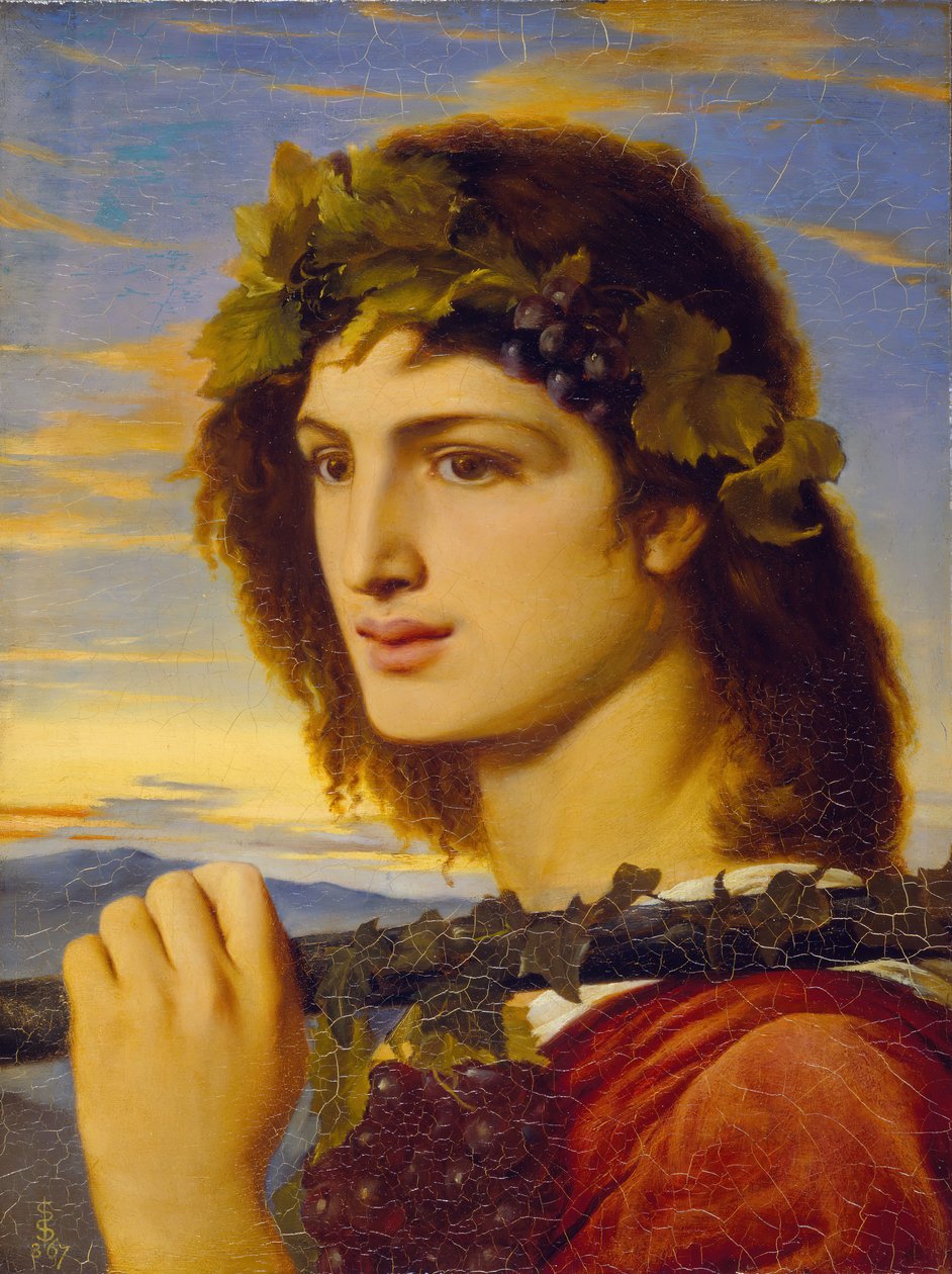 Bacchus, 1867. 作者 西蒙·所罗门