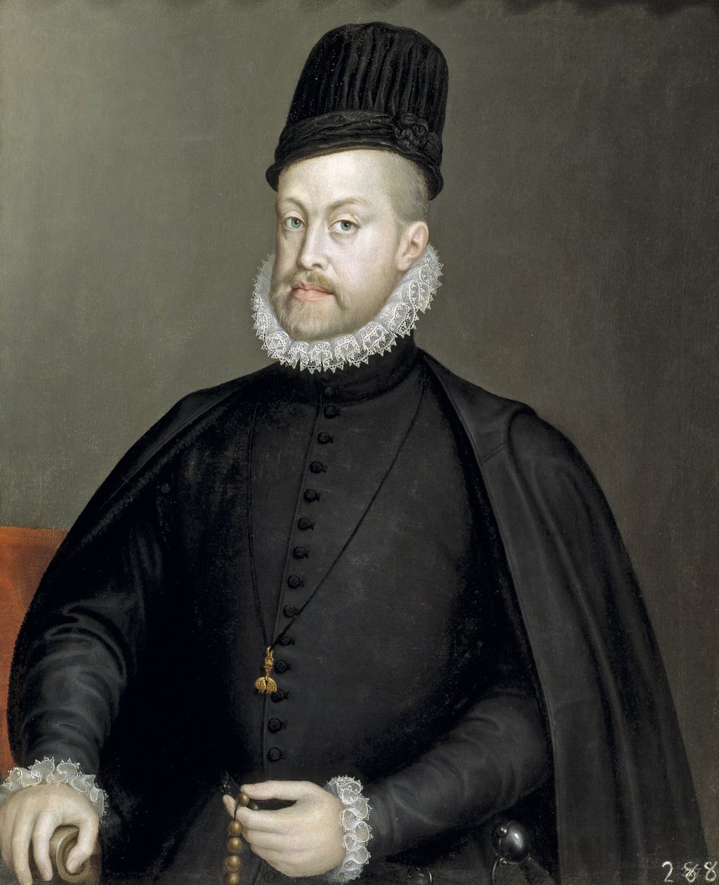 菲利普二世 作者 Sofonisba Anguissola