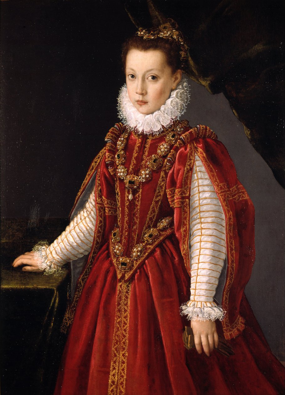 一位年轻女士的画像 作者 Sofonisba Anguissola
