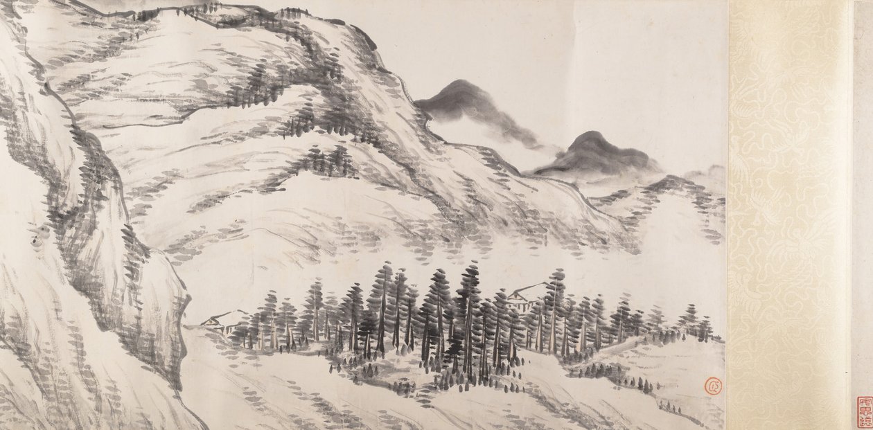 景观，日期为1898年。 作者 宋念