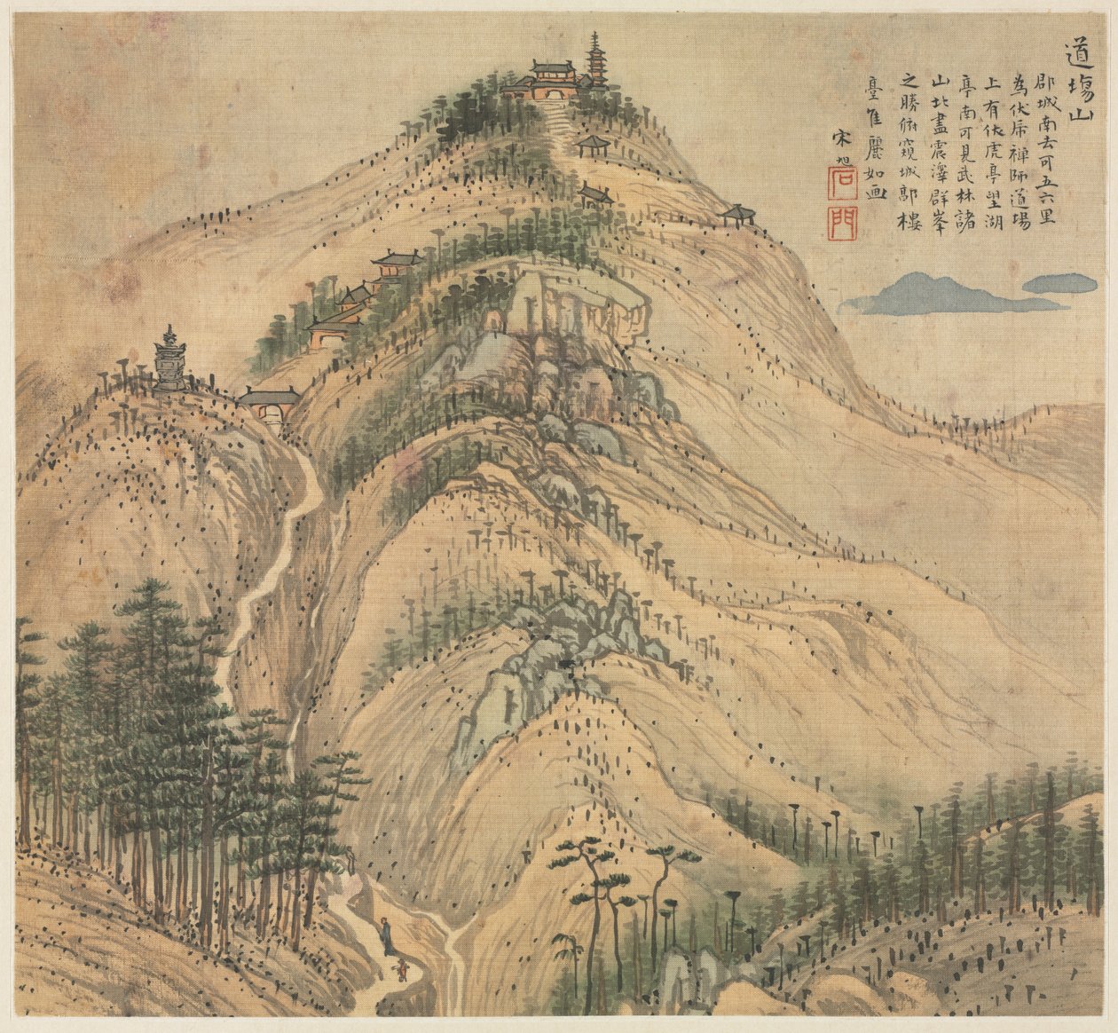 道场山 作者 宋旭