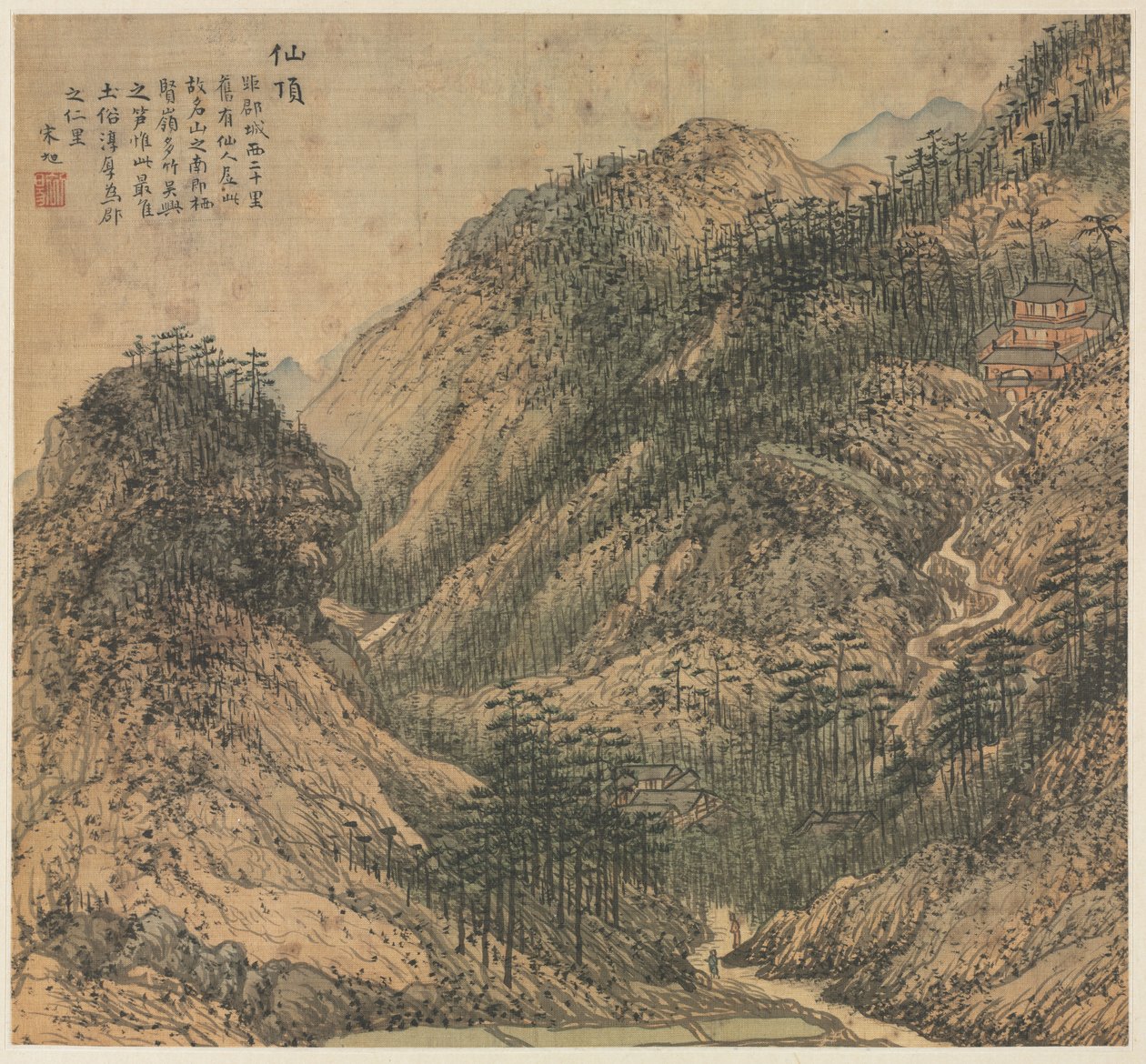仙鼎仙峰，1500年代。 作者 宋旭