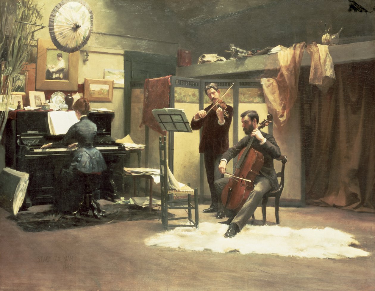音乐剧，1887年 作者 史黛西·托尔曼
