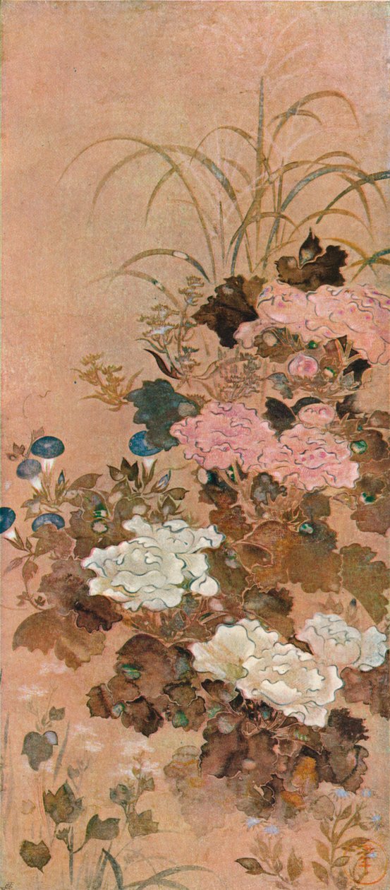 夏日之花》，约1615年 作者 宗达