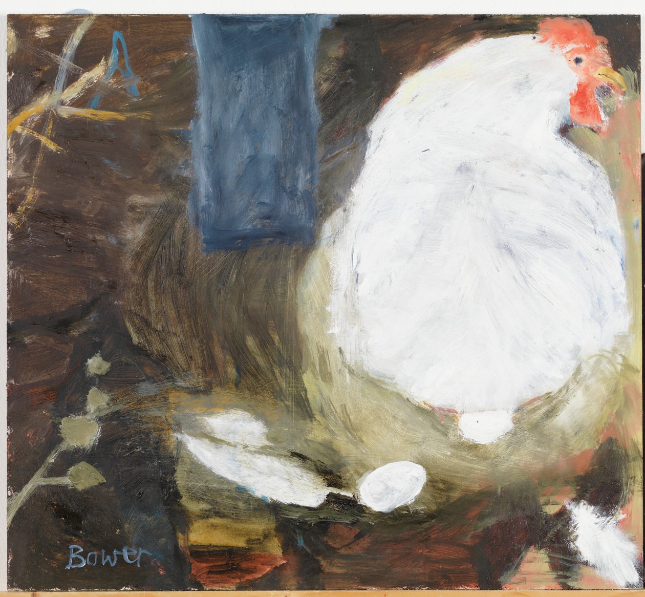 宝宝坐着，2009年 作者 苏珊·鲍尔（Susan Bower）