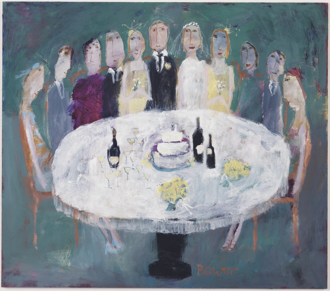 婚礼早餐，2007年 作者 苏珊·鲍尔（Susan Bower）