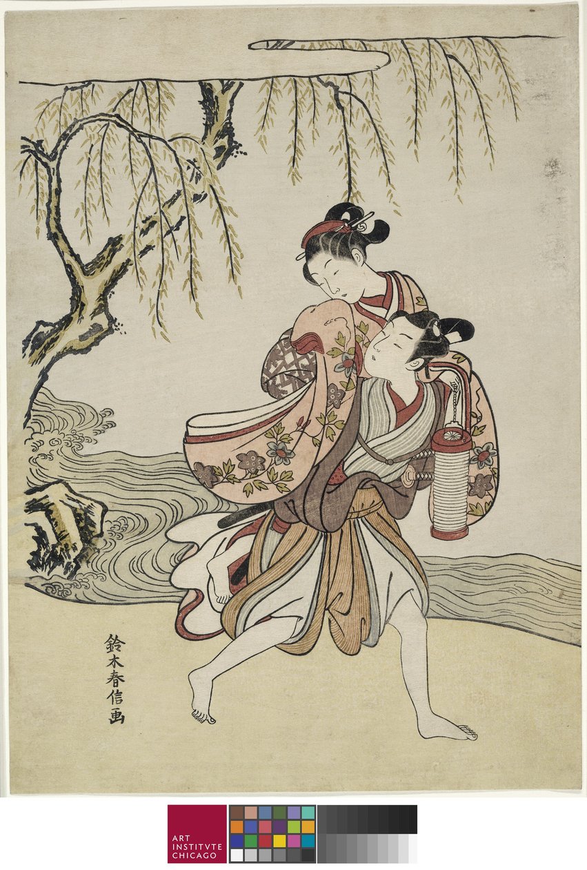 私奔 作者 铃木春信