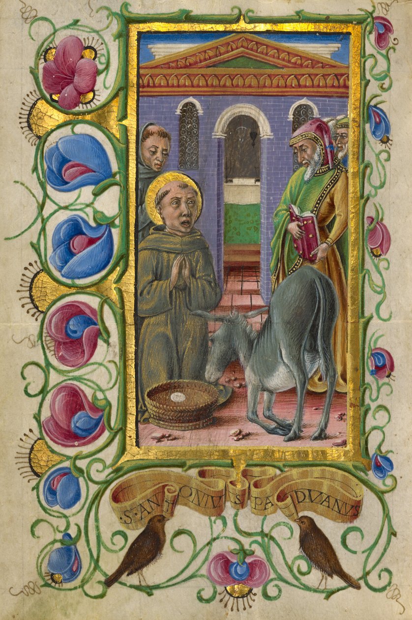 帕多瓦圣安东尼 作者 塔迪奥·克里维利（Taddeo Crivelli）