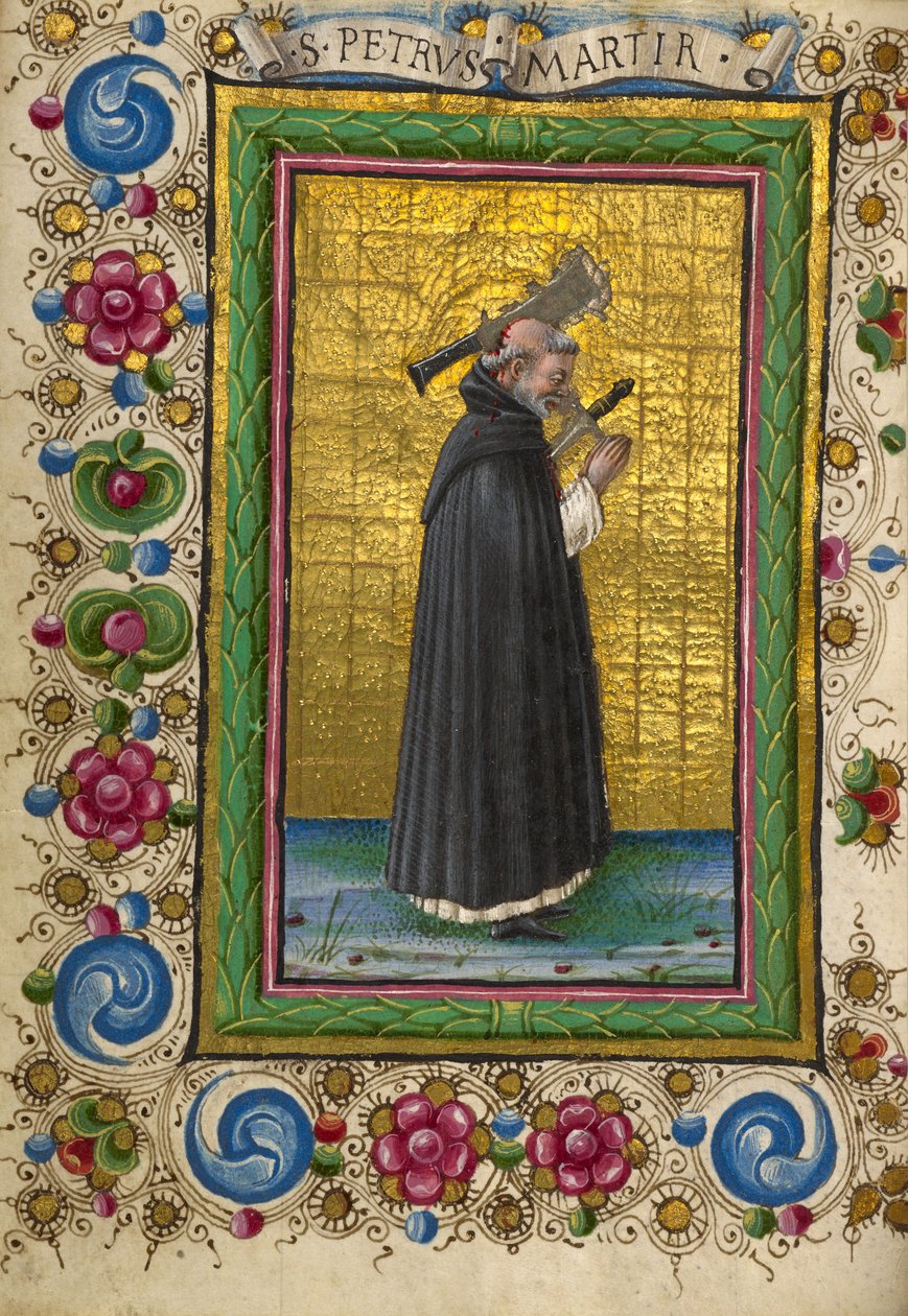 圣彼得烈士 作者 塔迪奥·克里维利（Taddeo Crivelli）