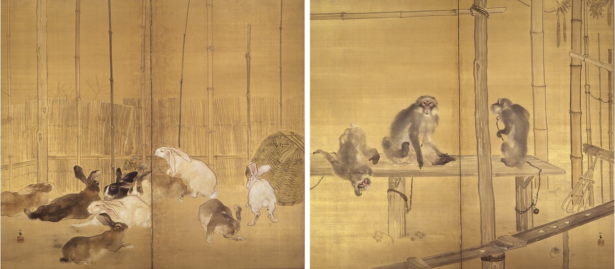 猴子和兔子 作者 竹内诚帆