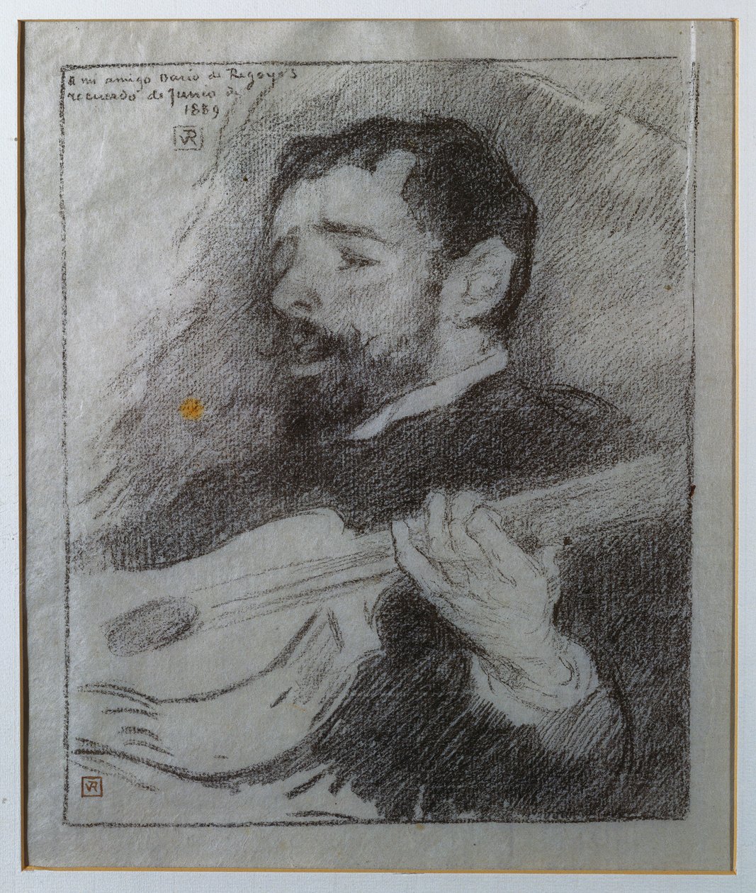 吉他手 作者 范·雷塞尔伯格（Théovan Rysselberghe）