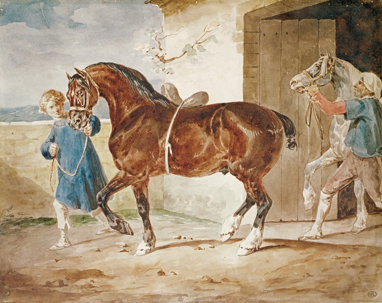 离开稳定 作者 西奥多·杰里科（Theodore Gericault）