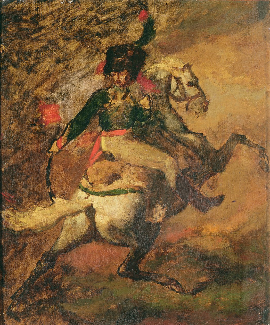 充电猎人 作者 西奥多·杰里科（Theodore Gericault）