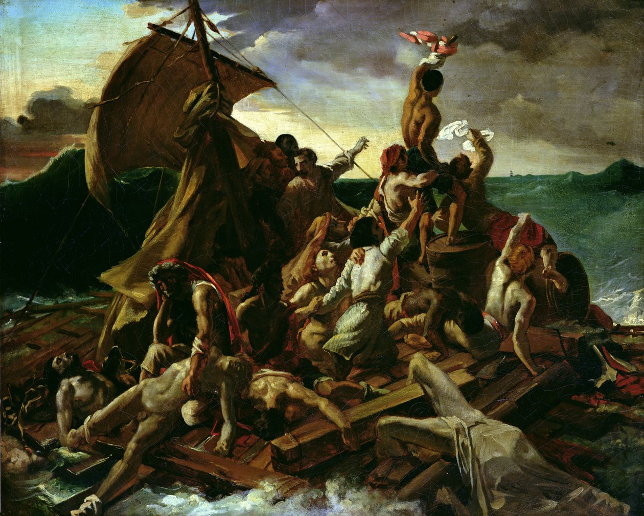 美杜莎的筏子 作者 西奥多·杰里科（Theodore Gericault）