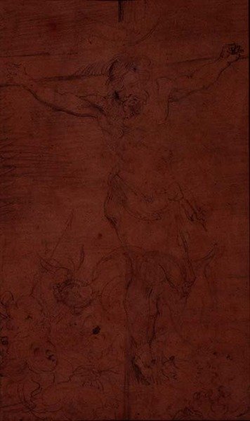 耶稣受难记（铅笔 作者 西奥多·杰里科（Theodore Gericault）