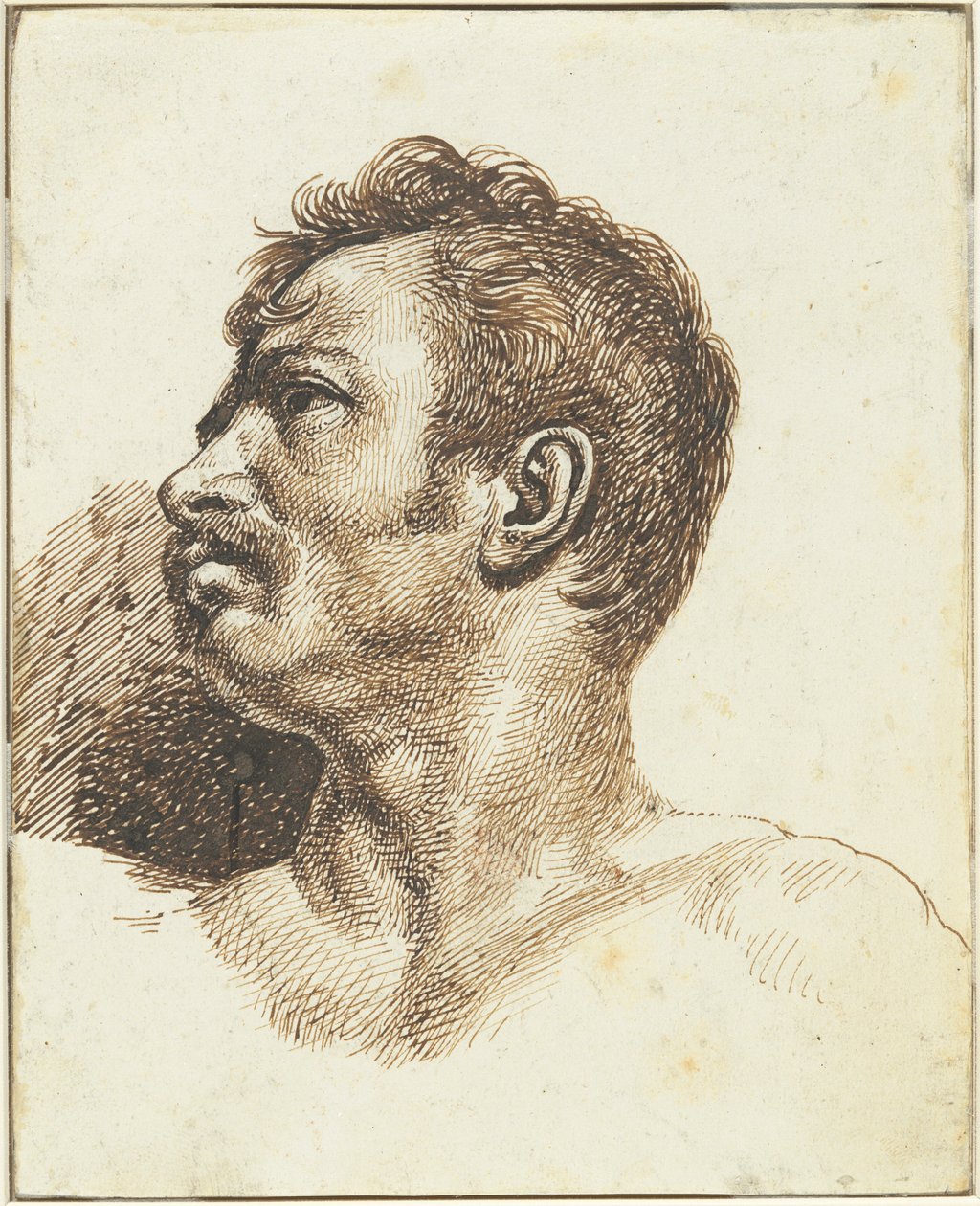 一个人的头颅[直书] 作者 西奥多·杰里科（Theodore Gericault）