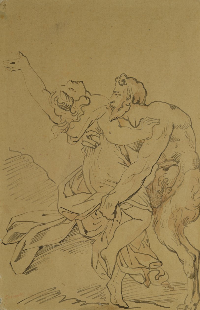 若虫和色狼 作者 西奥多·杰里科（Theodore Gericault）
