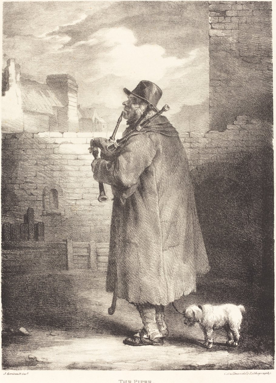 笛子 作者 西奥多·杰里科（Theodore Gericault）