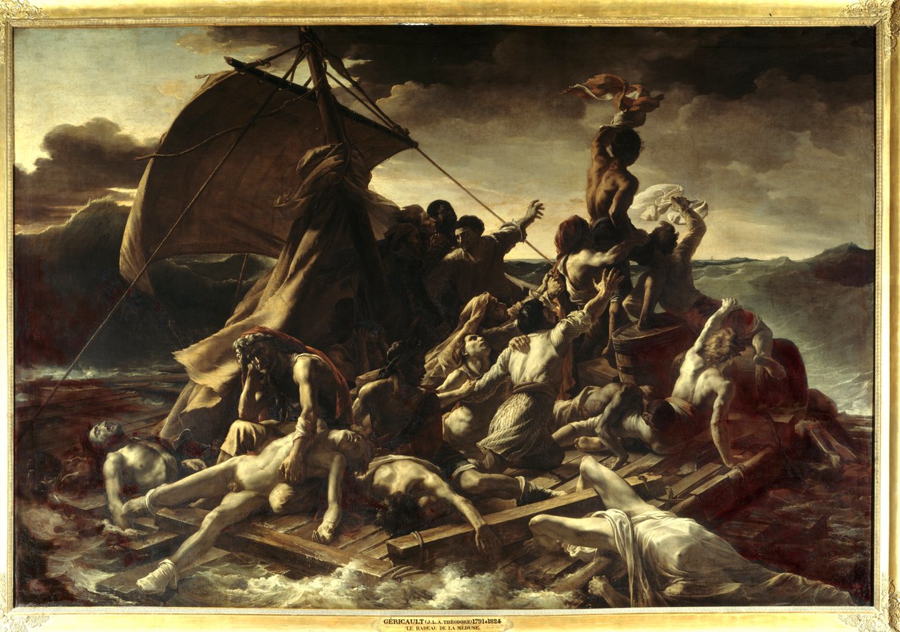 美杜莎之筏 作者 西奥多·杰里科（Theodore Gericault）