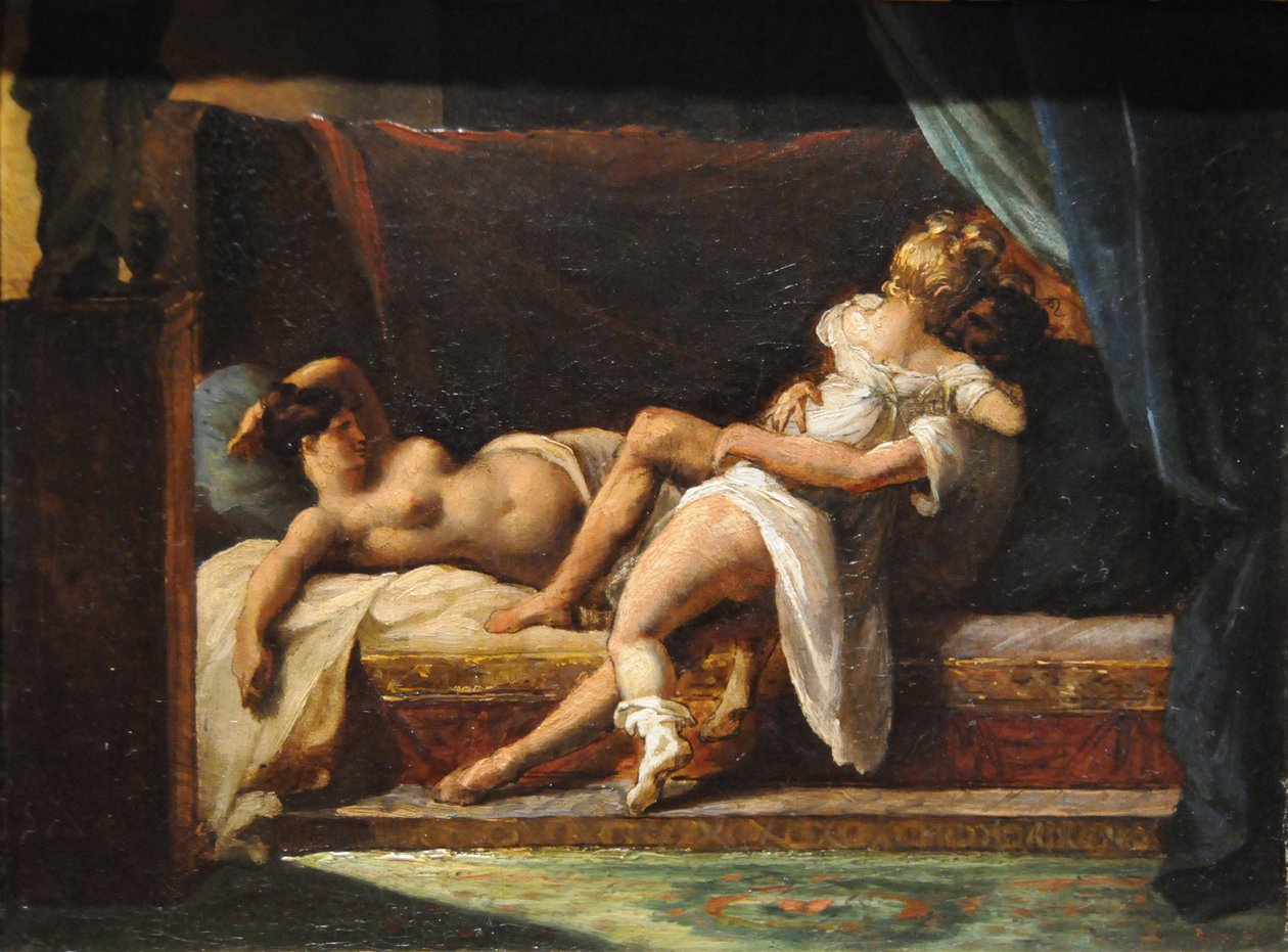三爱人LAmouràtrois，1818-1820 作者 西奥多·杰里科（Theodore Gericault）