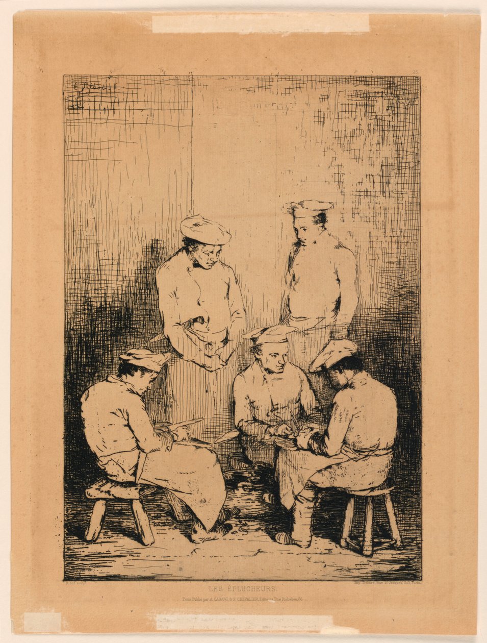 剥皮者 作者 Theodule Ribot