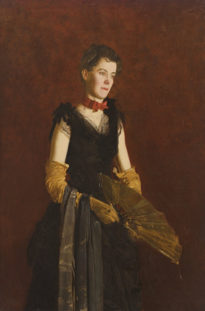 Letitia Wilson Jordan，1888 作者 托马斯·埃金斯