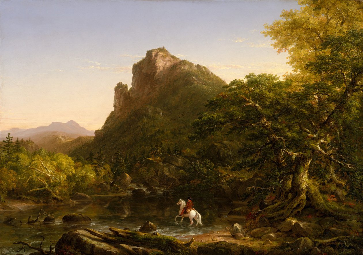 福特山，1846年。 作者 托马斯·科尔