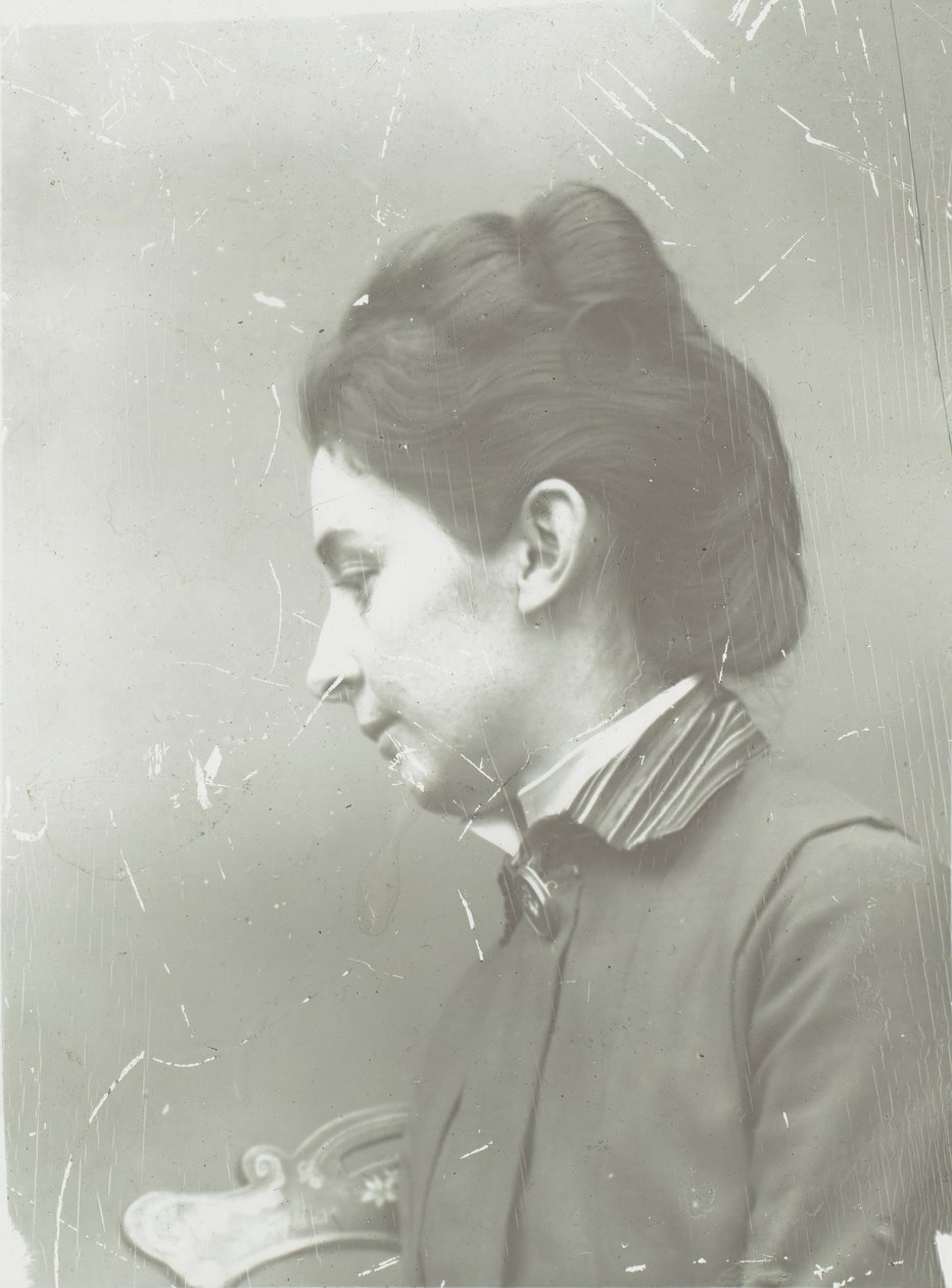 女性画像，1880年代。 作者 托马斯·埃金斯