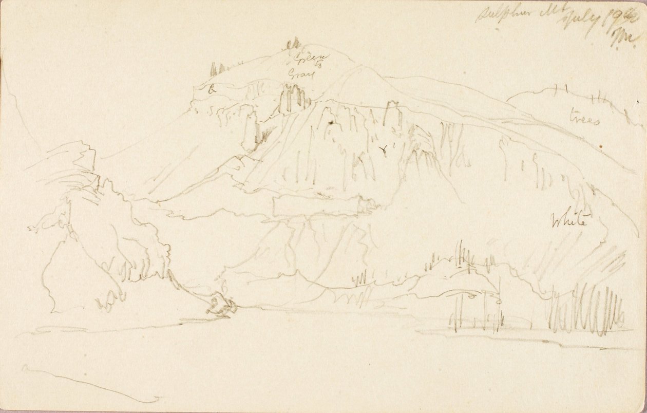 硫磺山 作者 托马斯·莫兰