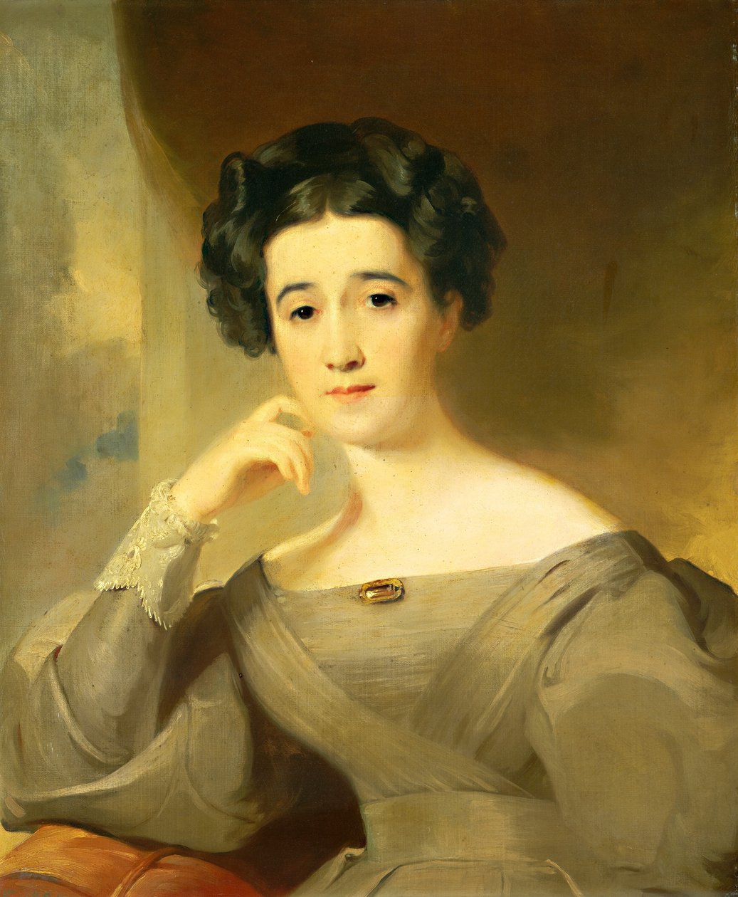 威廉-格里芬夫人，1830年。 作者 托马斯·萨利