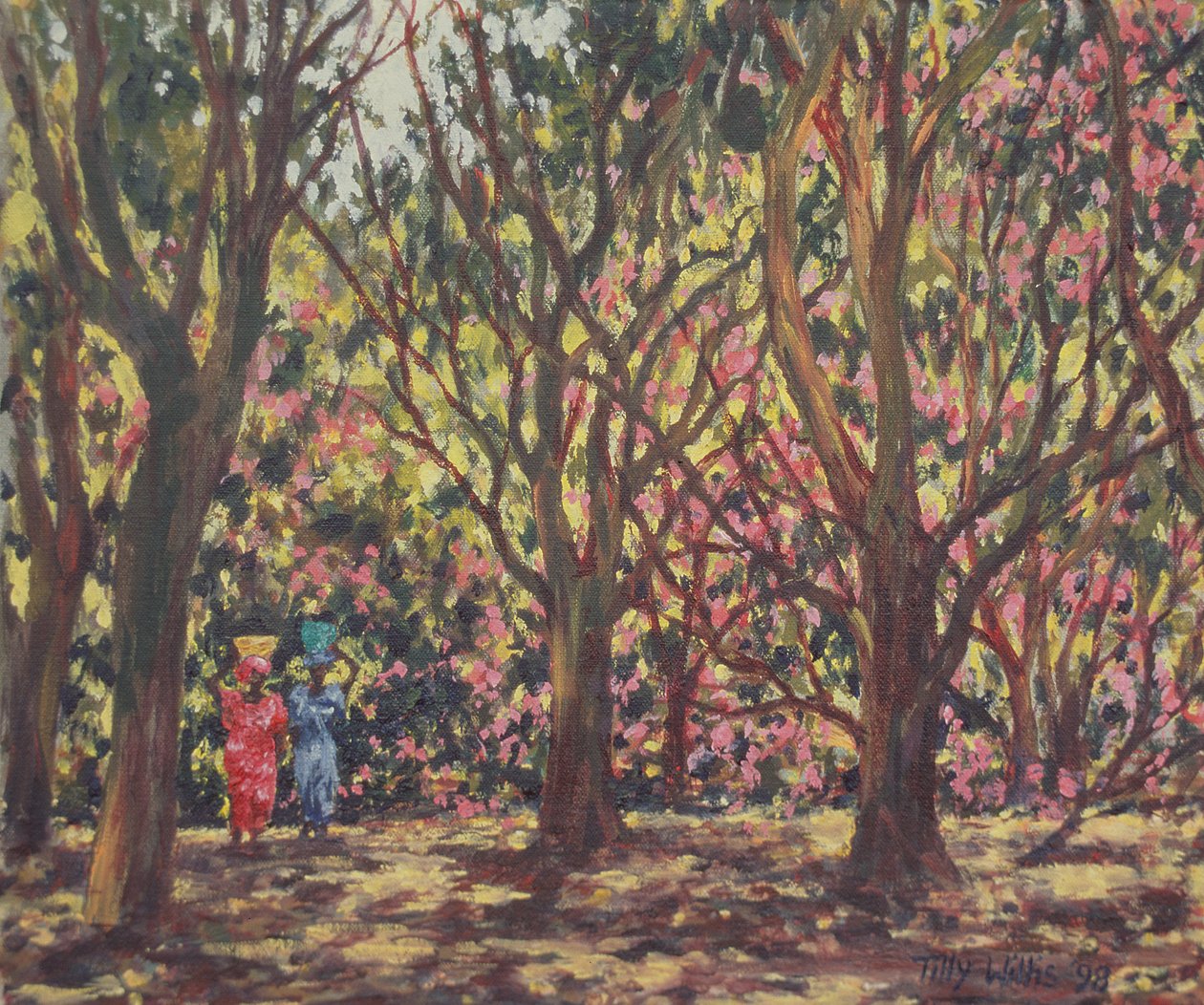 腰果木，1998年 作者 蒂莉·威利斯