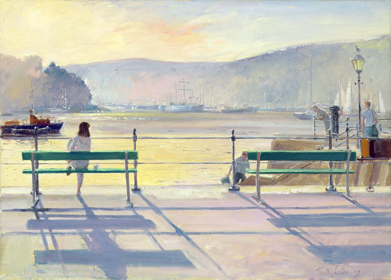 港景，1991年 作者 蒂莫西·伊斯顿