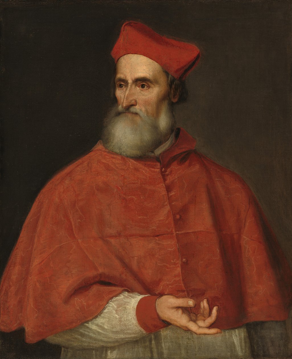 红衣主教Pietro Bembo 作者 提香