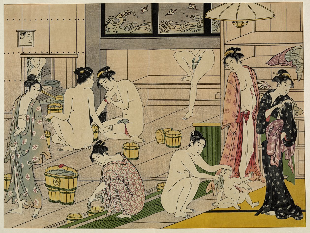 清永女浴室 作者 永永鸟居