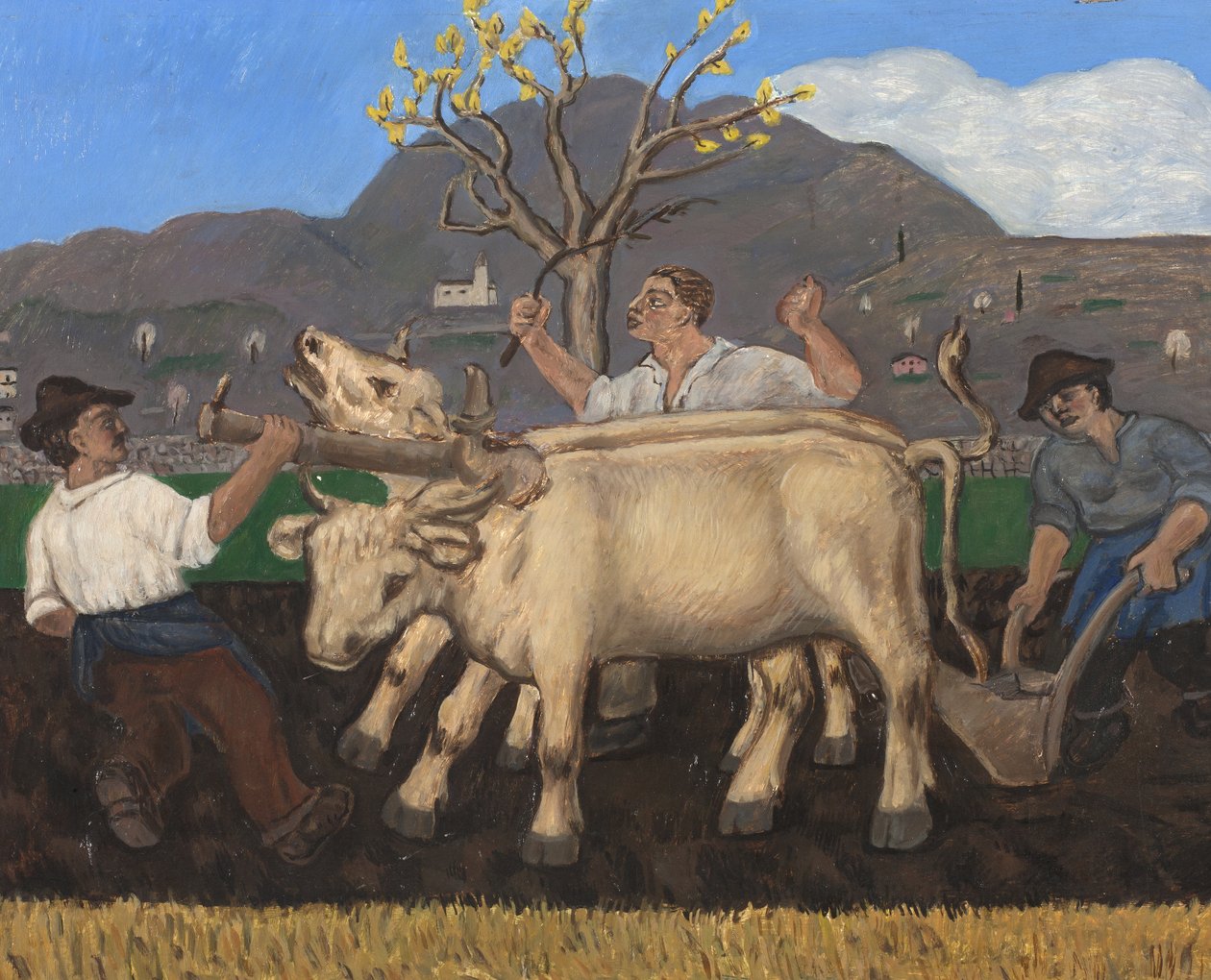 Larrosa，1932年 作者 塔利奥·加巴里（Tullio Garbari）