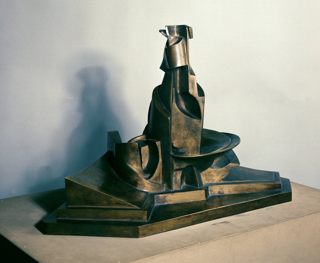 太空瓶的开发，1912年（青铜） 作者 翁贝托·博西奥尼（Umberto Boccioni）