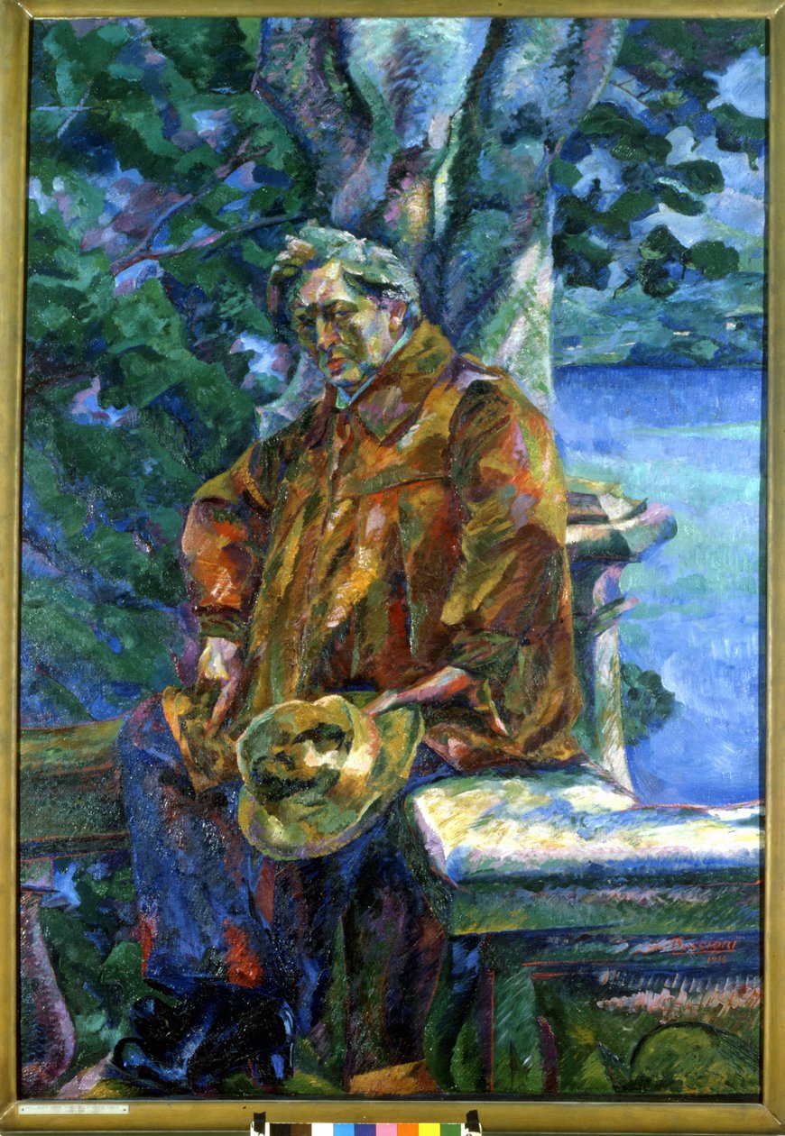 图片不明 作者 翁贝托·博西奥尼（Umberto Boccioni）