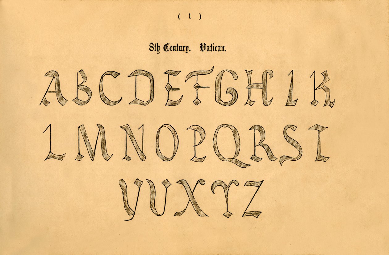 8世纪。梵蒂冈，1862年 作者 不明