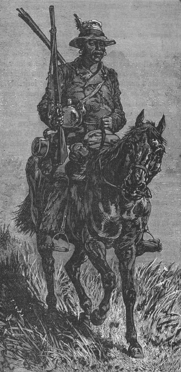 巴苏托侦察兵，c1880 作者 不明