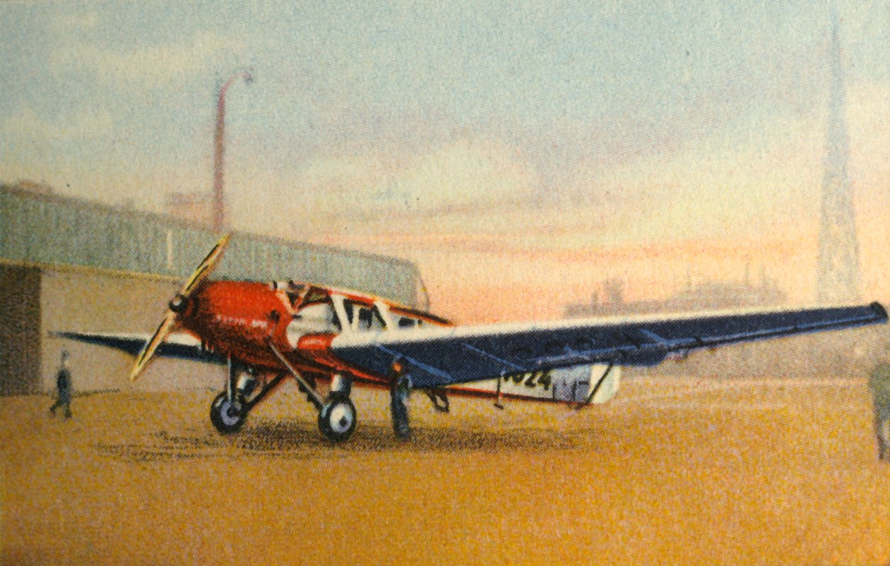 信天翁L 83阿德勒飞机，1932年。 作者 不明