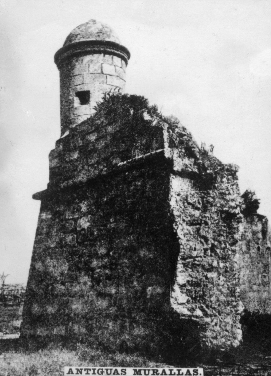 哈瓦那古城墙，1667年，1920年代 作者 不明