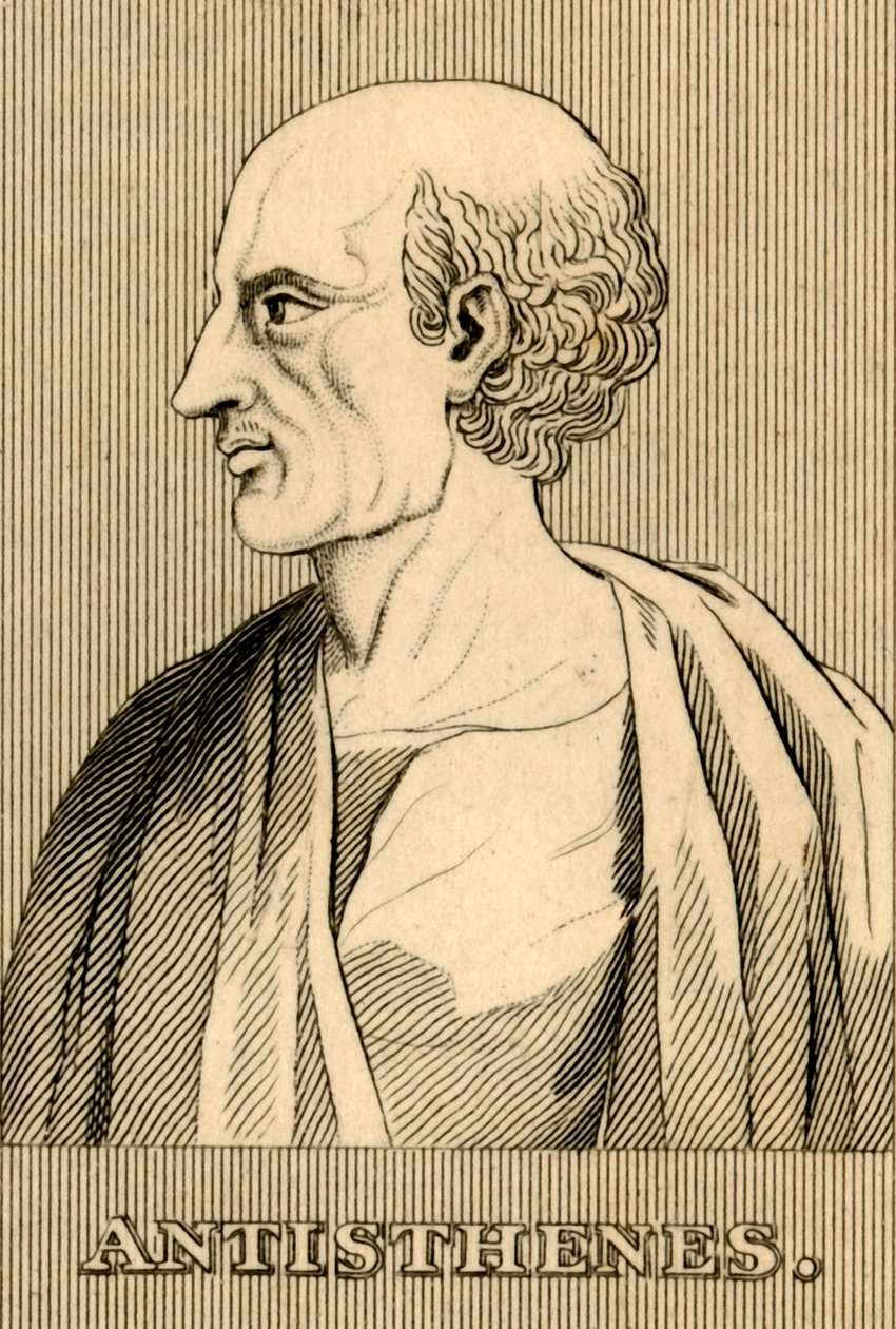安塞斯尼（Antisthenes），约前445-365年，公元前1830年。 作者 不明