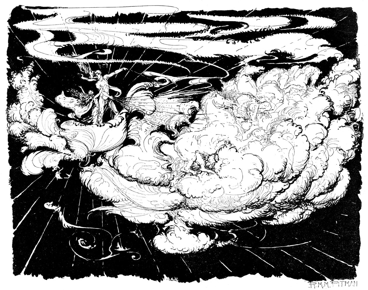阿波罗，1895年 作者 不明