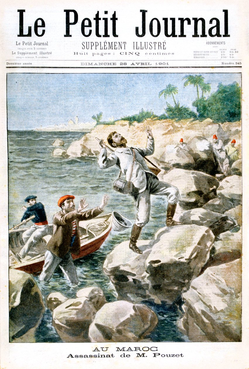 普泽特遇刺，1901年 作者 不明