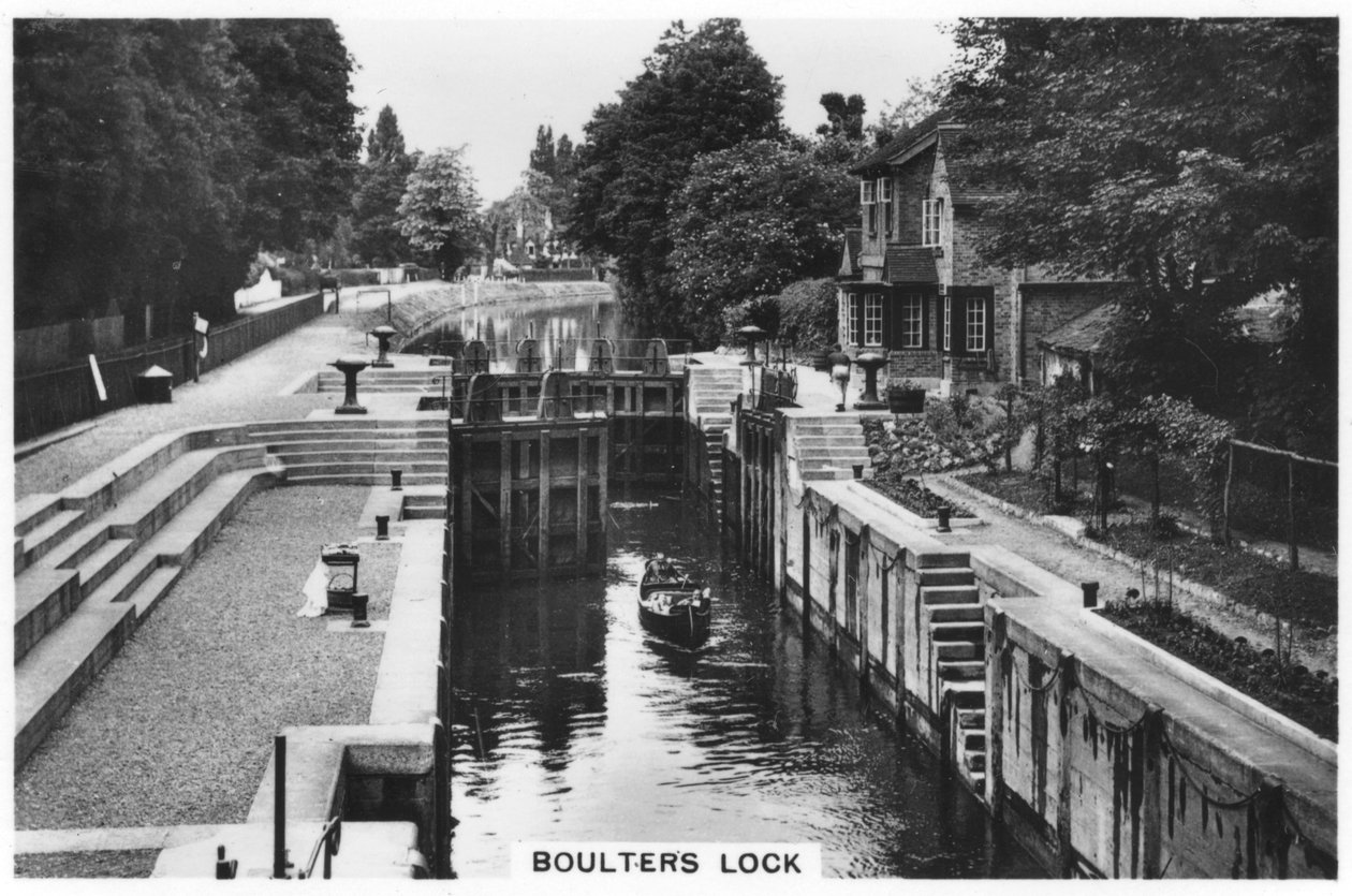 Boulters Lock，1936年 作者 不明